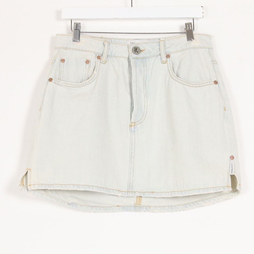 One Teaspoon Brando 2020 Mini Denim Skirt
